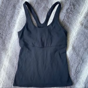 Lululemon Athletic Racerback Tank with Bra Support